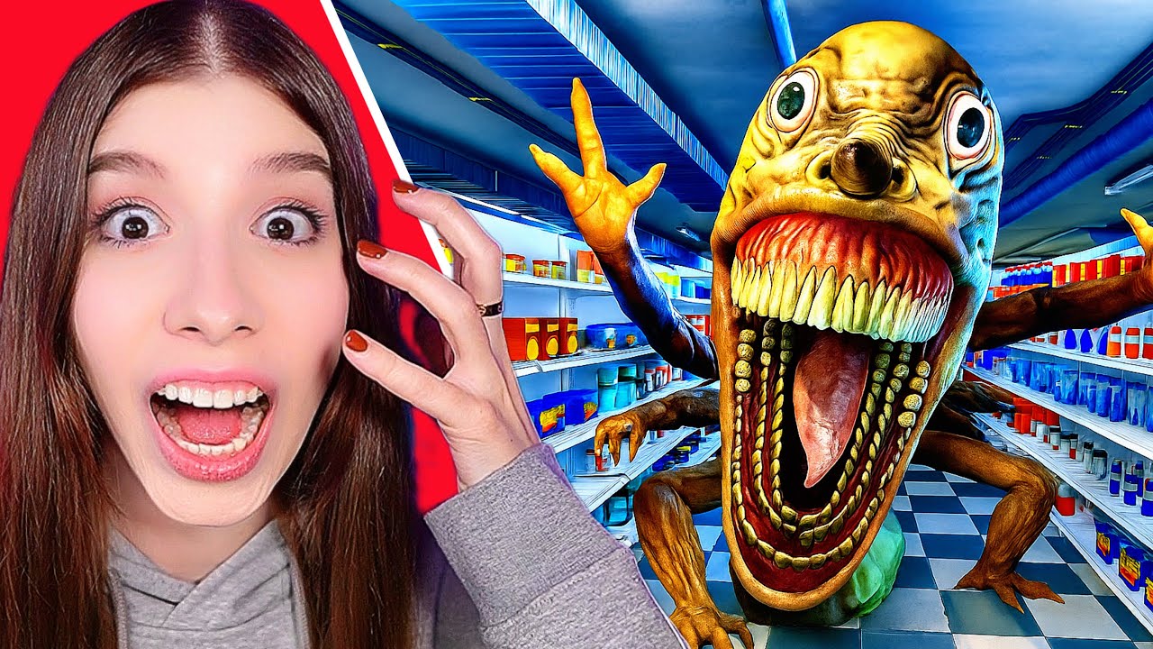 LAVORO in UN SUPERMERCATO da INCUBO con MOSTRI TERRIFICANTI! 😱 - Hellmart