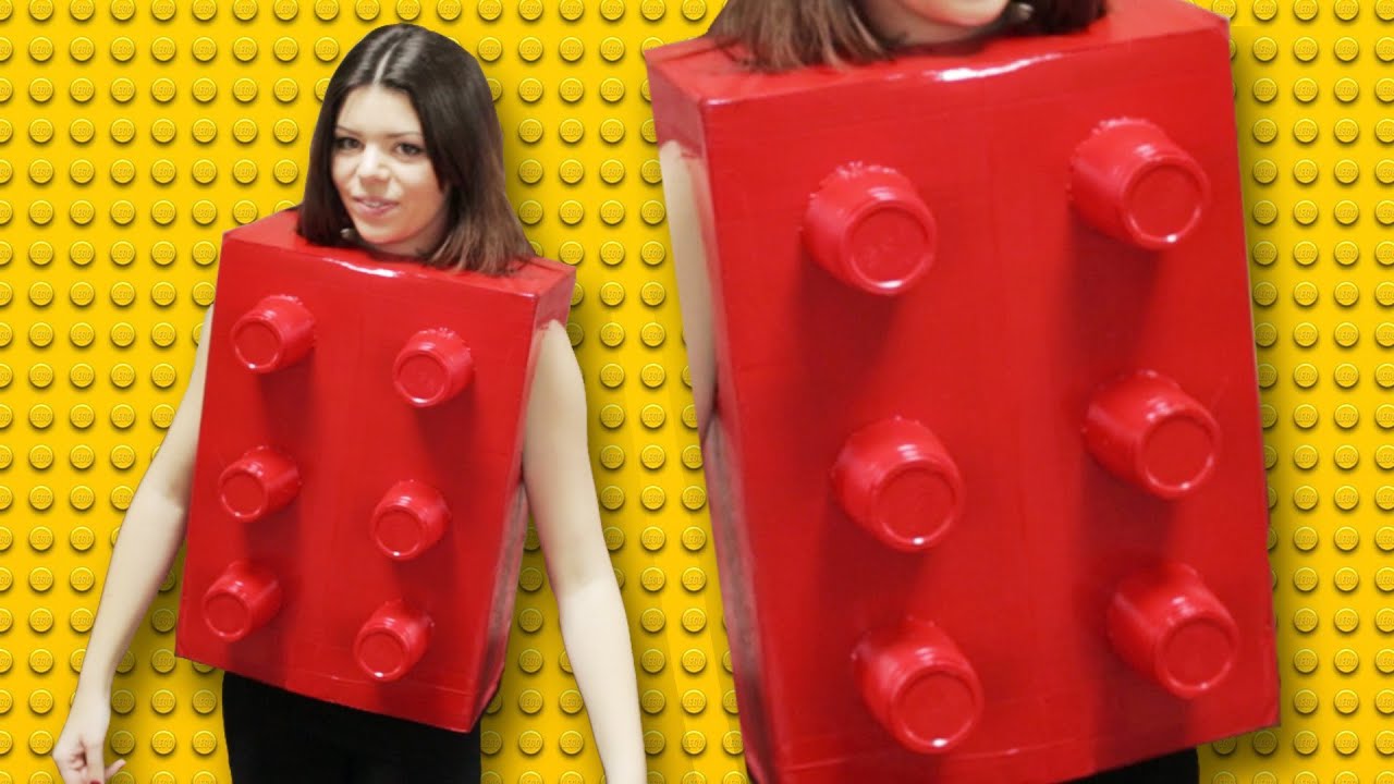 DIY LEGO COSTUME - LAST MINUTE