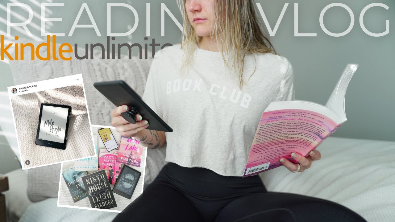 a full weekend of reading on Kindle Unlimited 📖❤️‍🔥