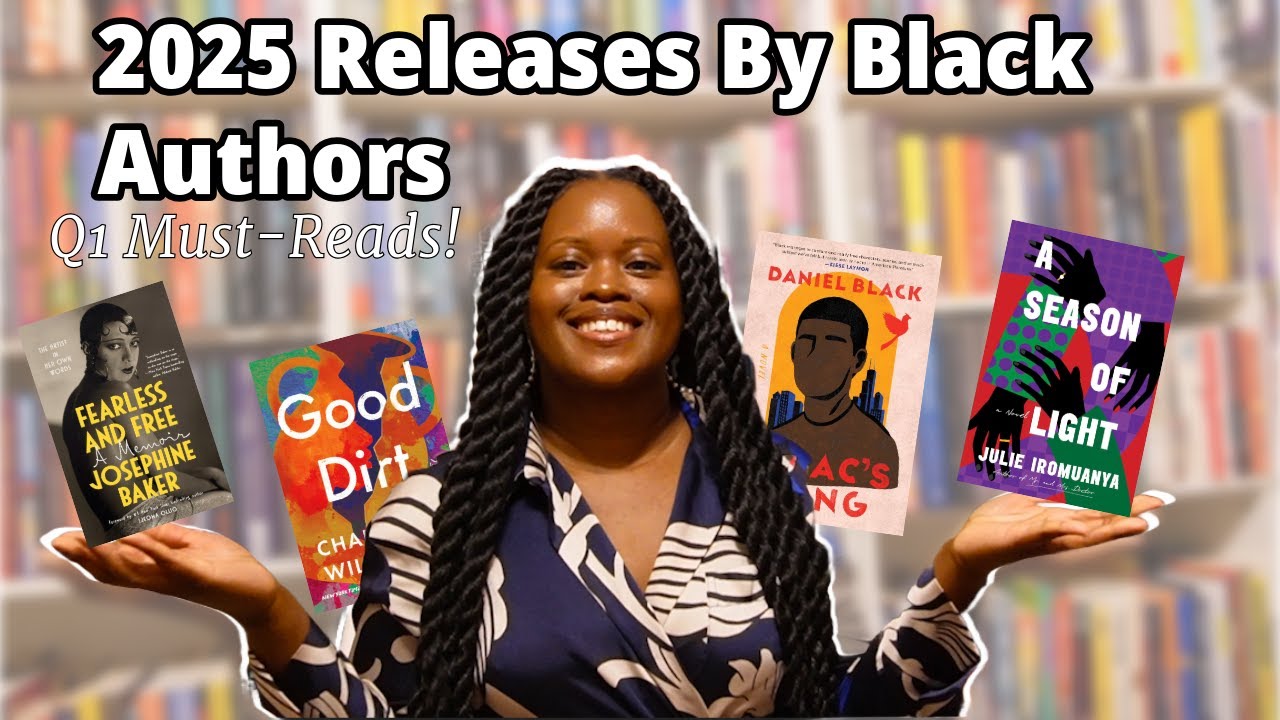 Upcoming 2025 Book Releases by Black Authors (Q1 Edition)