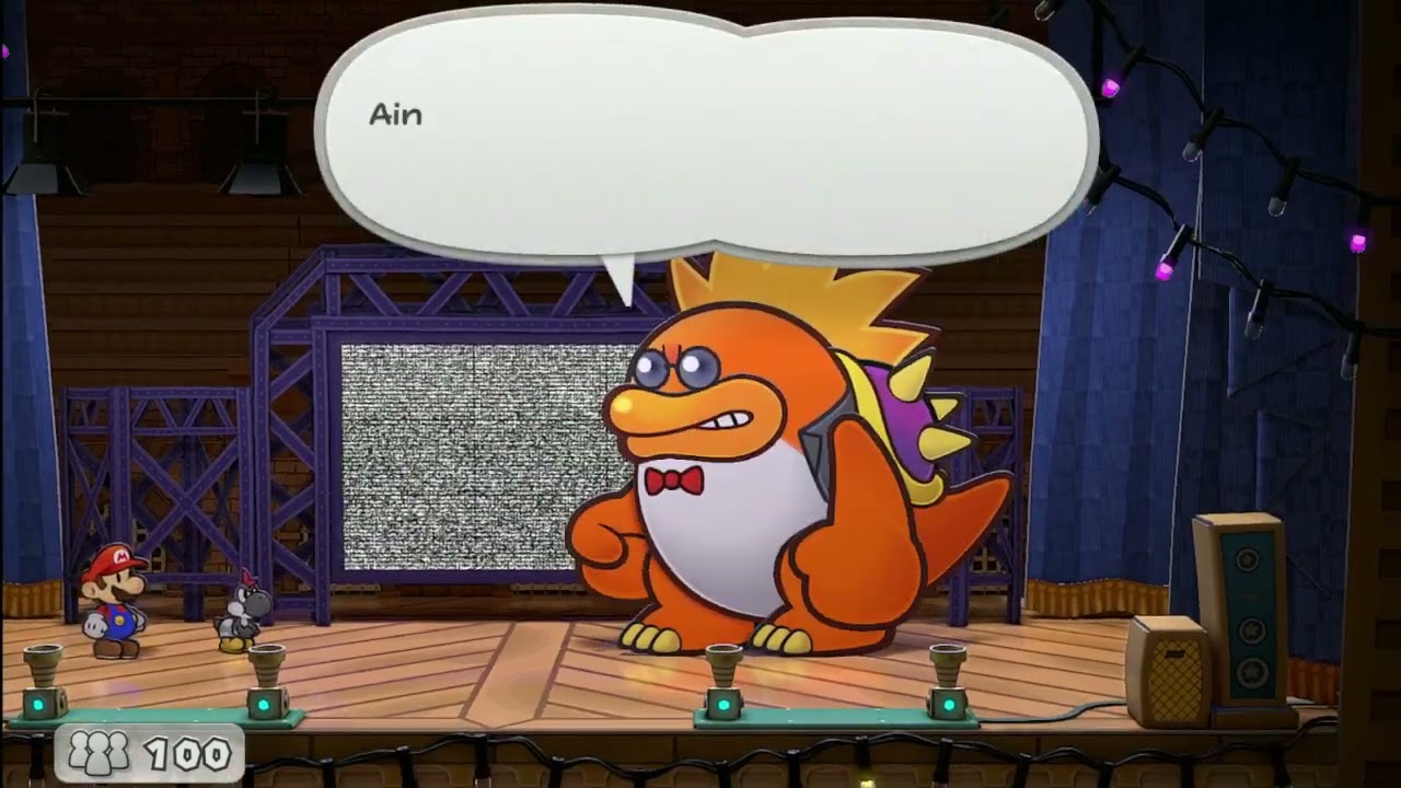 Paper Mario The Thousand Year Door Remake Boss 20: Grubba (End of Chapter 3)