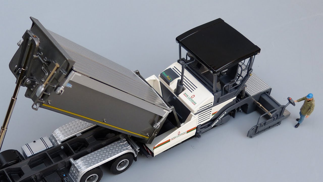 NZG Vögele Super 1900-2 Tracked Paver by Cranes Etc TV