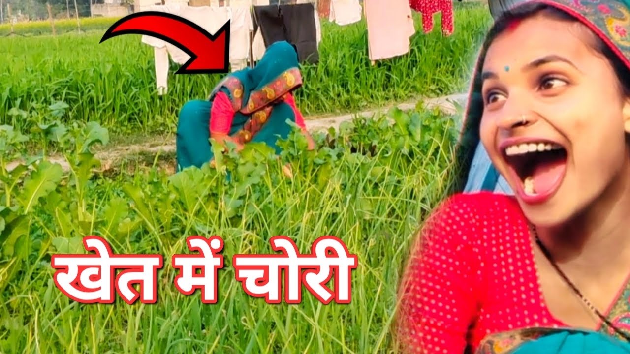 खेत में चोरी 😮😮 #dailyvlog #villagelife 