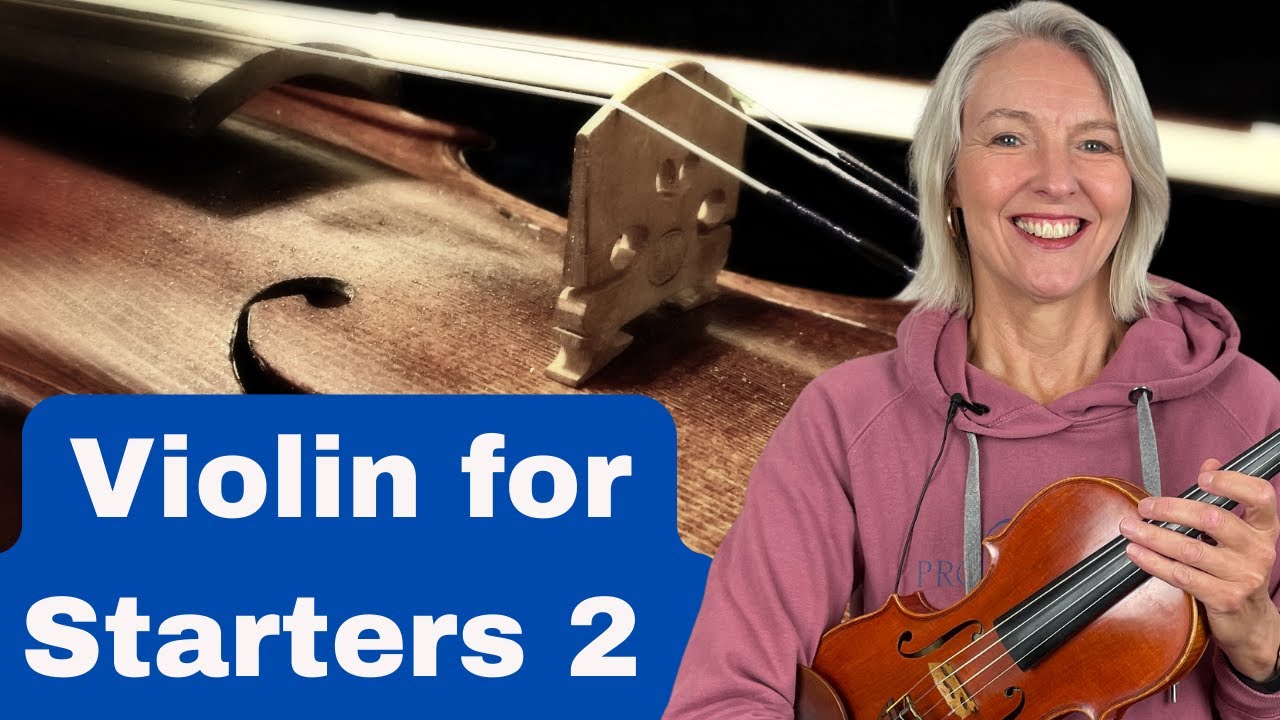 Learn to Play the Violin with Henriette for new Starters - Lesson 2