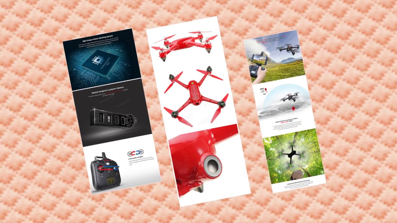 MJX B2W Bugs With 1080P HD Camera GPS RC Quadcopter RTF