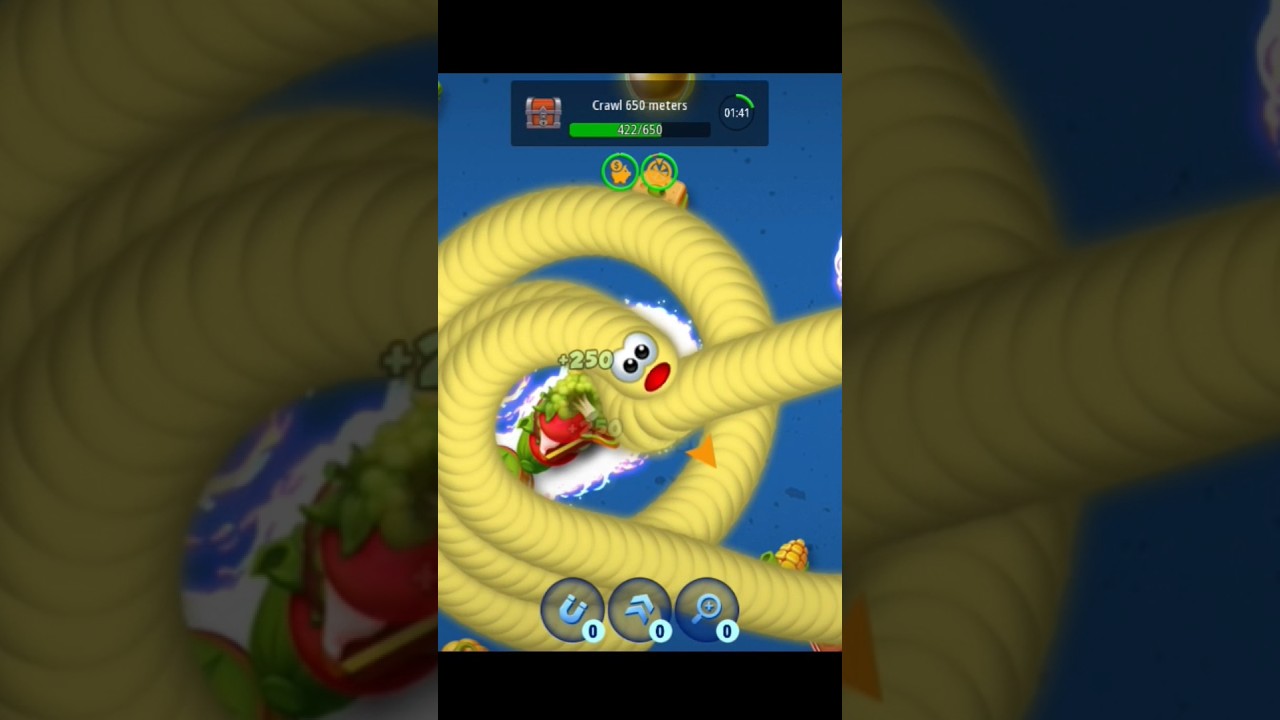 Wormszone highest score 200000 || warzone gameing || 😍😍👈👈#shorts #viral #wormszone