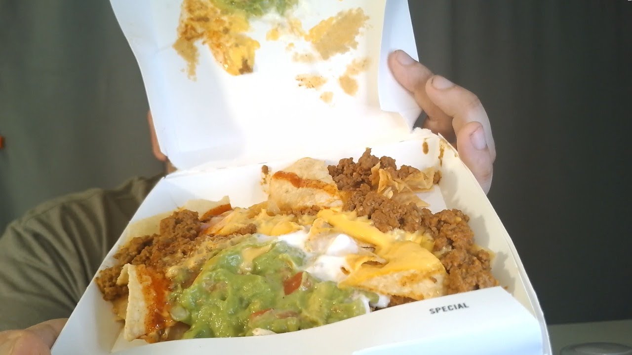 Asmr Taco Bell Loaded Beef Nachos & Cheesy Fiesta Potatoes