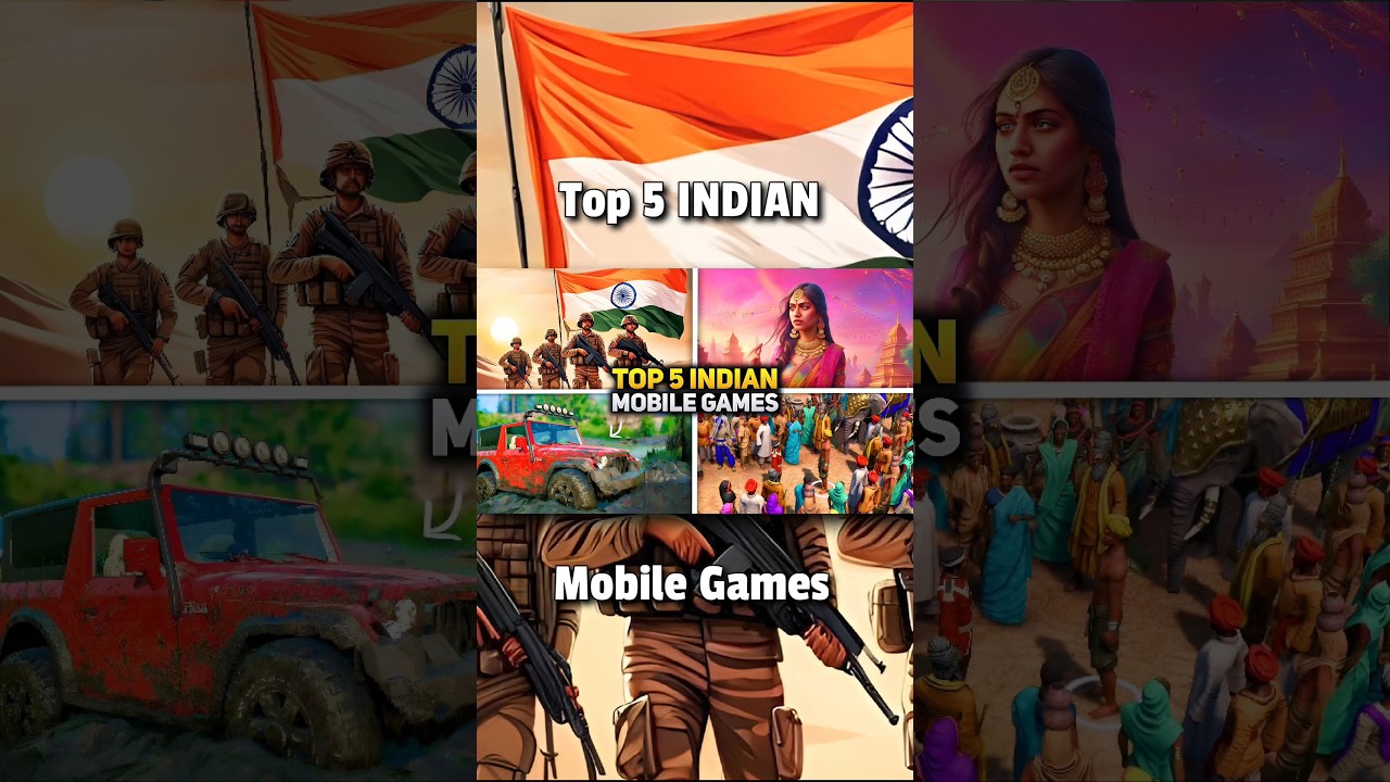 🤯 Top 5 INDIAN High Graphics Game !!