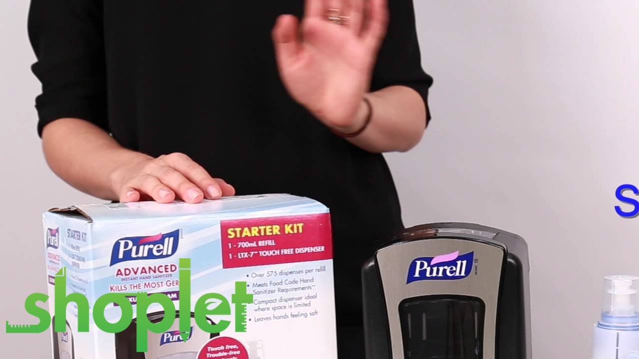 Purell LTX 7 Advanced Instant Hand Sanitizer Kit