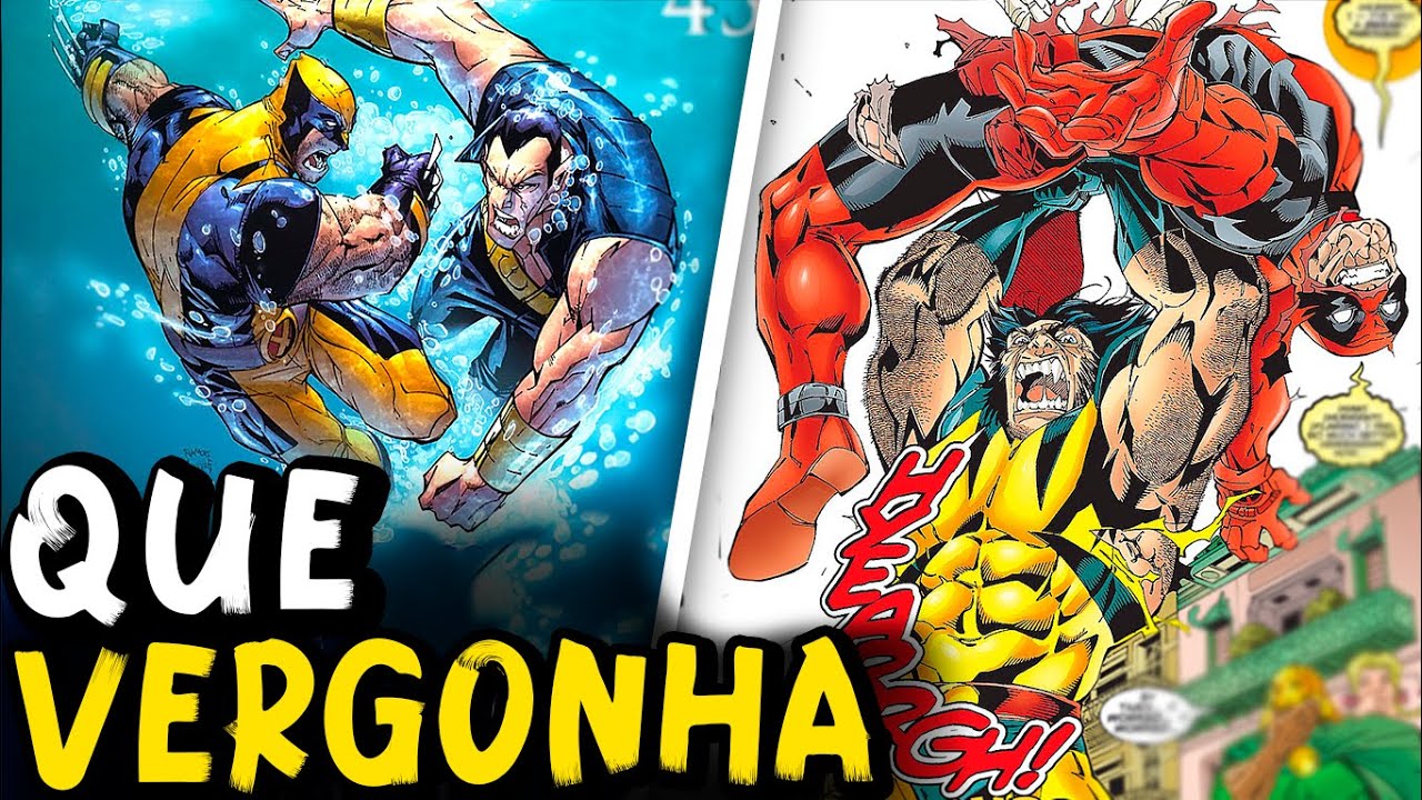 9 HERÓIS QUE FORAM HUMILHADOS PELO WOLVERINE