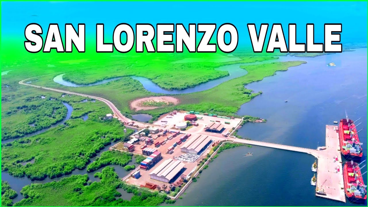 Ciudad más importante de la costa sur de Honduras frente al GOLFO DE FONSECA San Lorenzo Valle #dji 