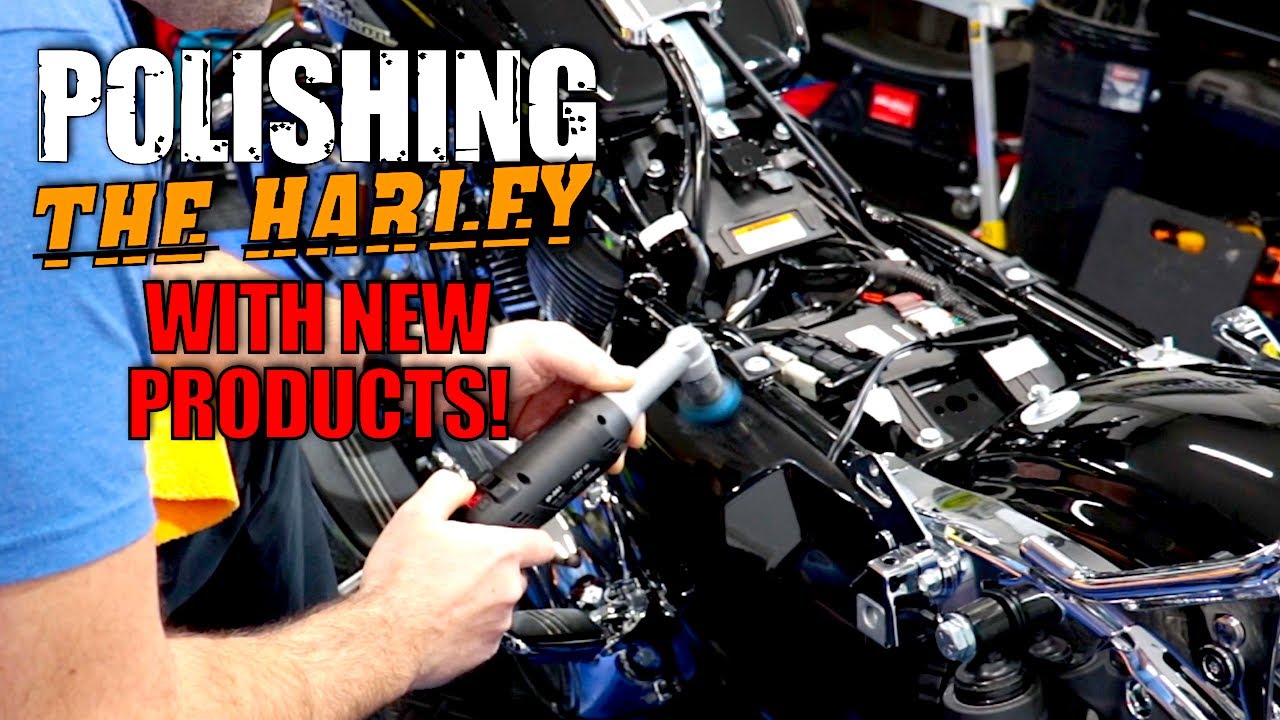 Re-Polishing the Harley Davidson / Vonixx Products / #detailingtips #motorcycledetailing