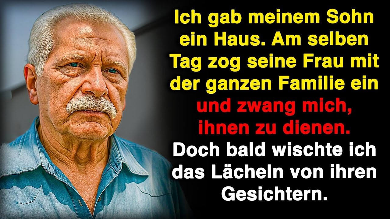 Ich kaufte ein Haus für meinen Sohn, am selben Tag zog seine Familie ein – also warf ich sie raus!