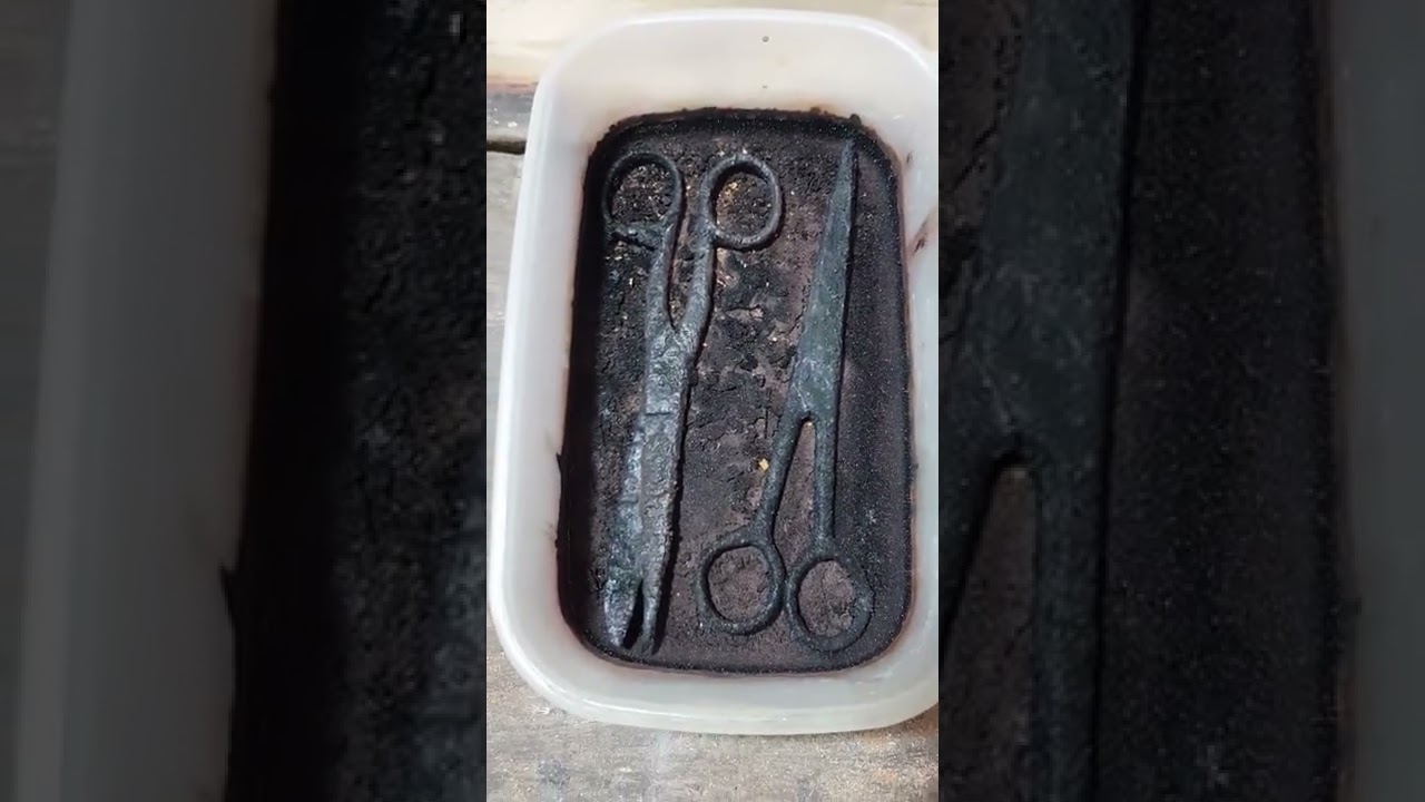 TIJERAS OXIDADAS, NO PROBLEM!!