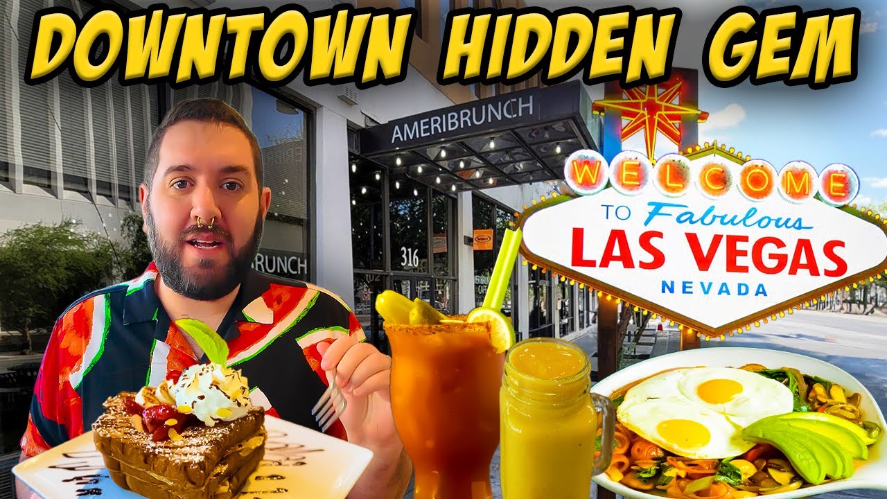 We Tried 1 Of The HIGHEST RATED Brunch Spots in Downtown Las Vegas! | AmeriBrunch Cafe