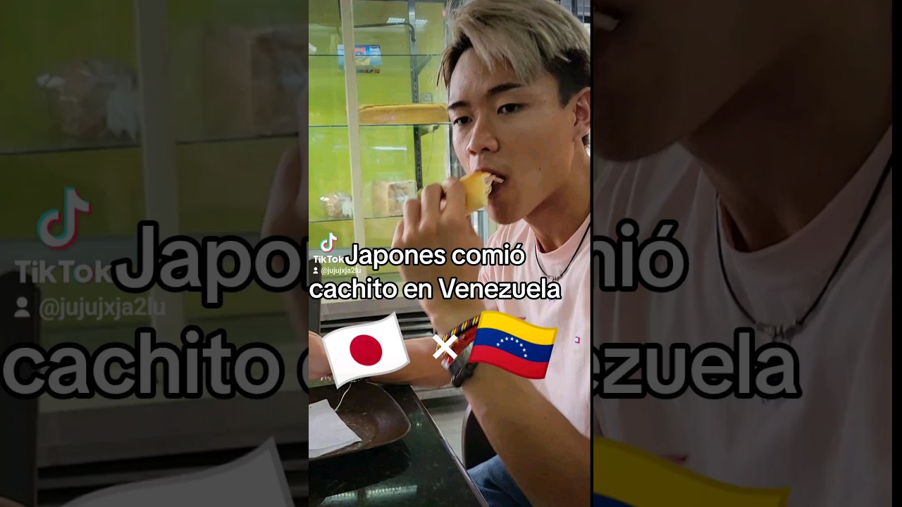 Japones comió cachito en Venezuela