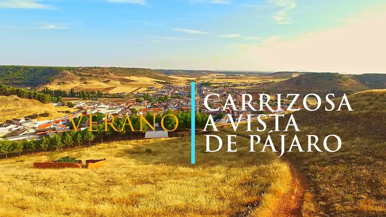 Carrizosa (C.Real) a vista de pájaro.