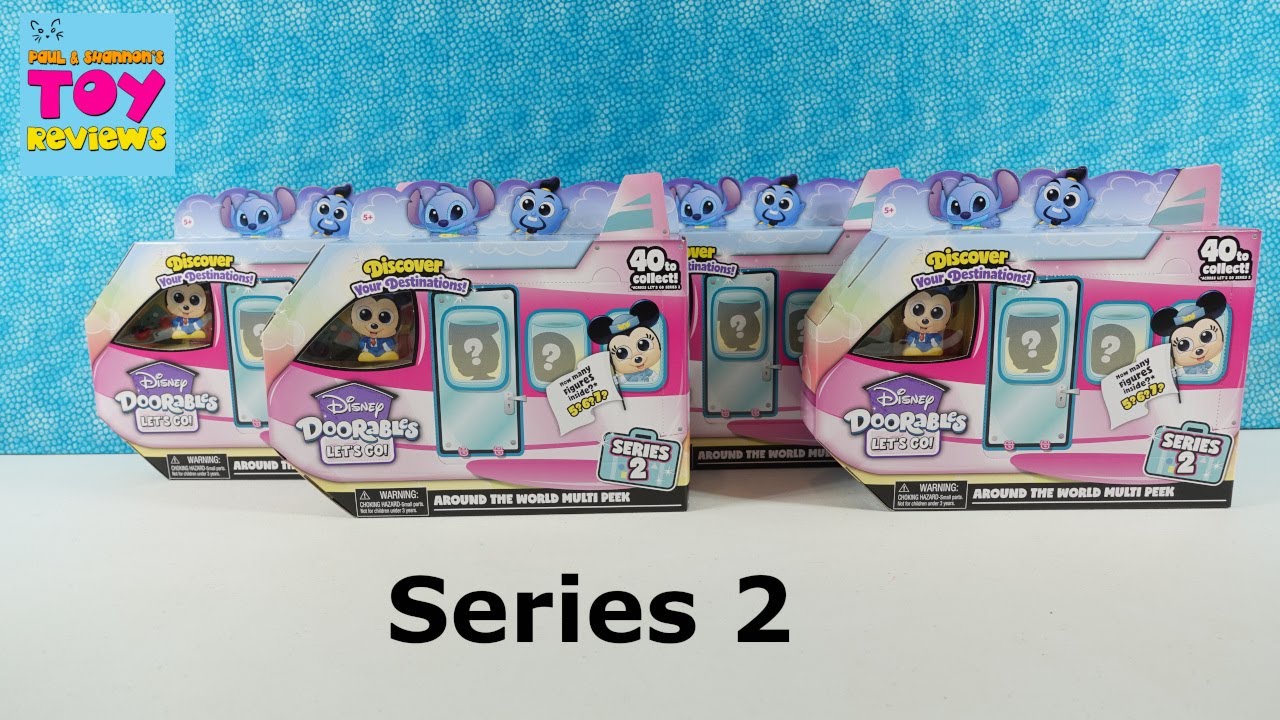 Распаковка фигурки Disney Doorables Let's Go Series 2 Around The World | PSToyReviews