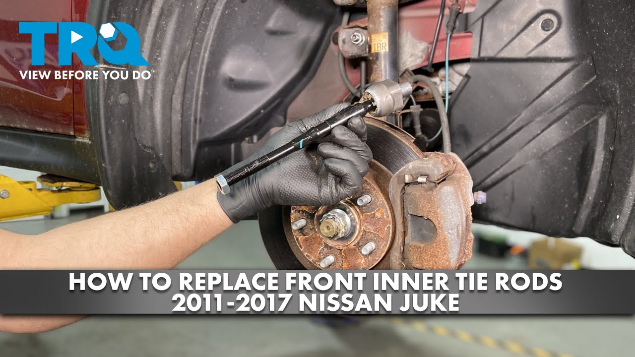 Как заменить передние внутренние рулевые тяги Nissan Juke 2011-2017