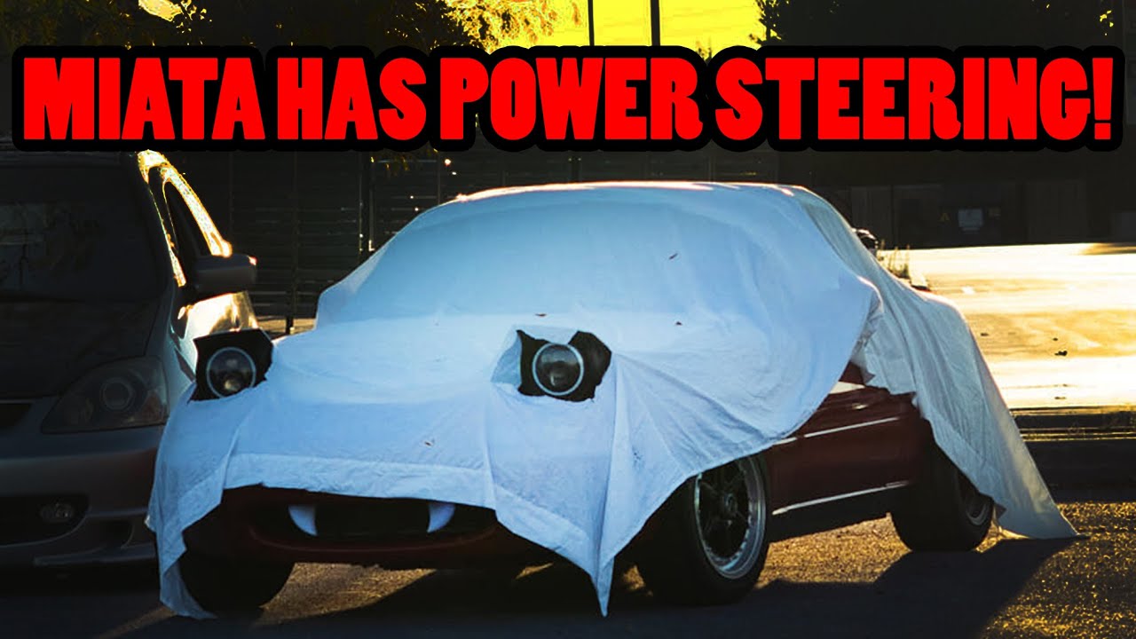 Adding Power Steering to the Miata for under $100! (& Fixing things)