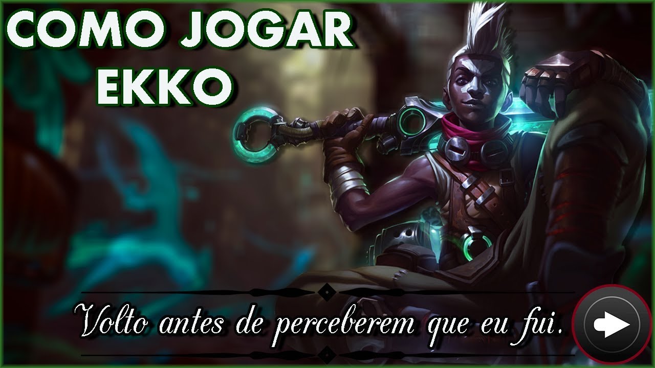 🔴 COMO JOGAR DE EKKO - TORRES ? ELAS NÃO SERÃO PROBLEMA - FALA DO CHAMP O GUIA DEFINITIVO
