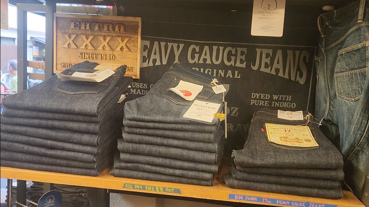 The Best Japanese Denim Store in Japan?! Hinoya (ヒノヤ) in Tokyo