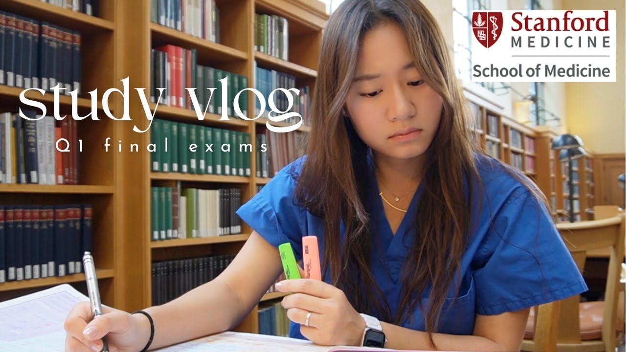 final exams vlog: first OSCE, biochem map, big game | 스탠퍼드 의대생 브이로그 | Stanford School of Medicine
