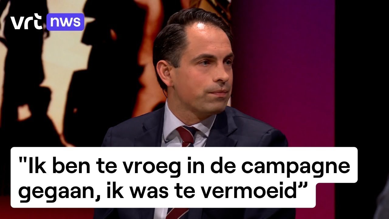 Tom Van Grieken evalueert zijn verkiezingscampagne in De Afspraak op Canvas