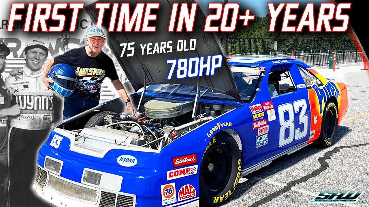 Lake Speed's 90's NASCAR Thunderbird Resurrection: Running 780hp Wide Open at 75 Years Old!