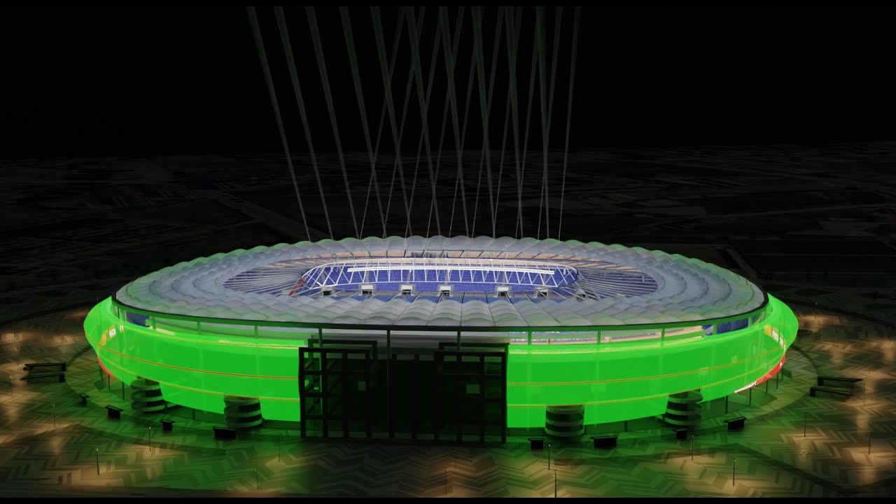 TANGIER STADIUM 2030 WORLD CUP RENDER