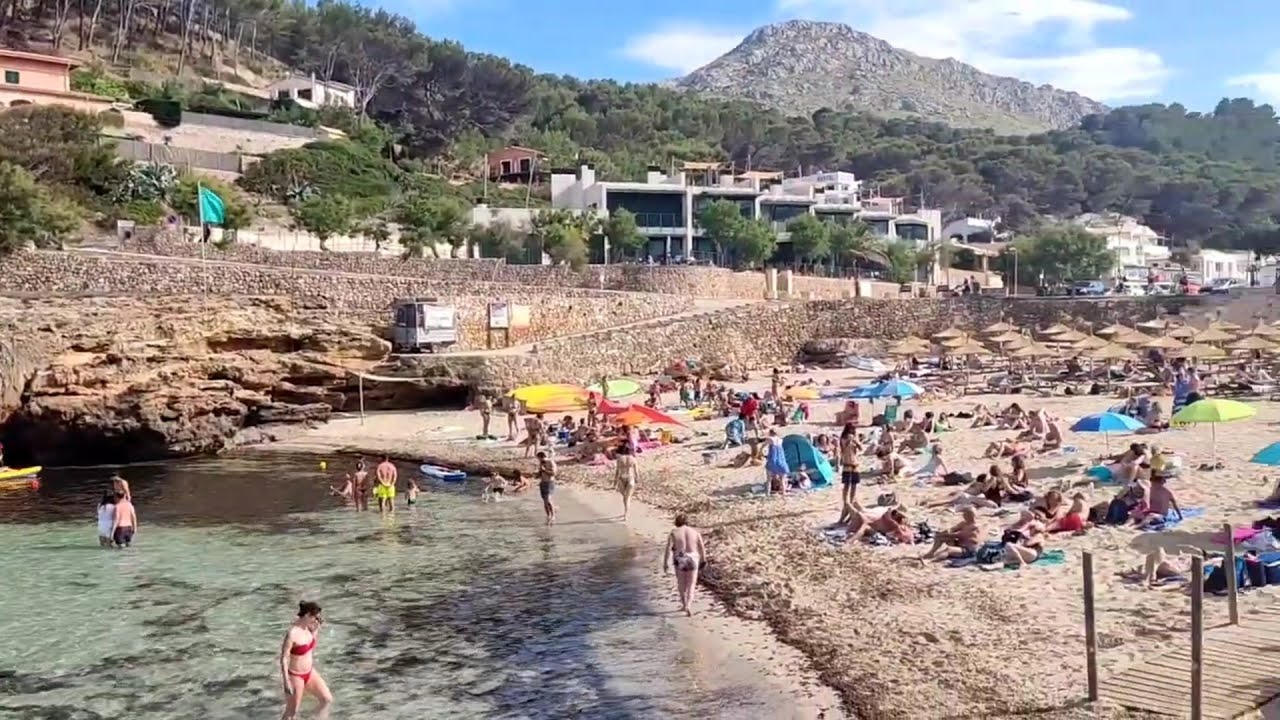 Beautiful Beach 🏖️  Cala Molins, Mallorca/ Majorca,Spain 2023 🇪🇸
