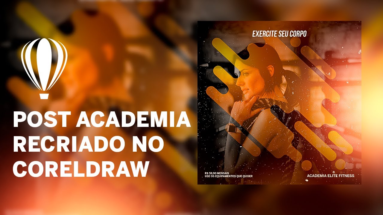 POST ACADEMIA - CORELDRAW PRÁTICO #02