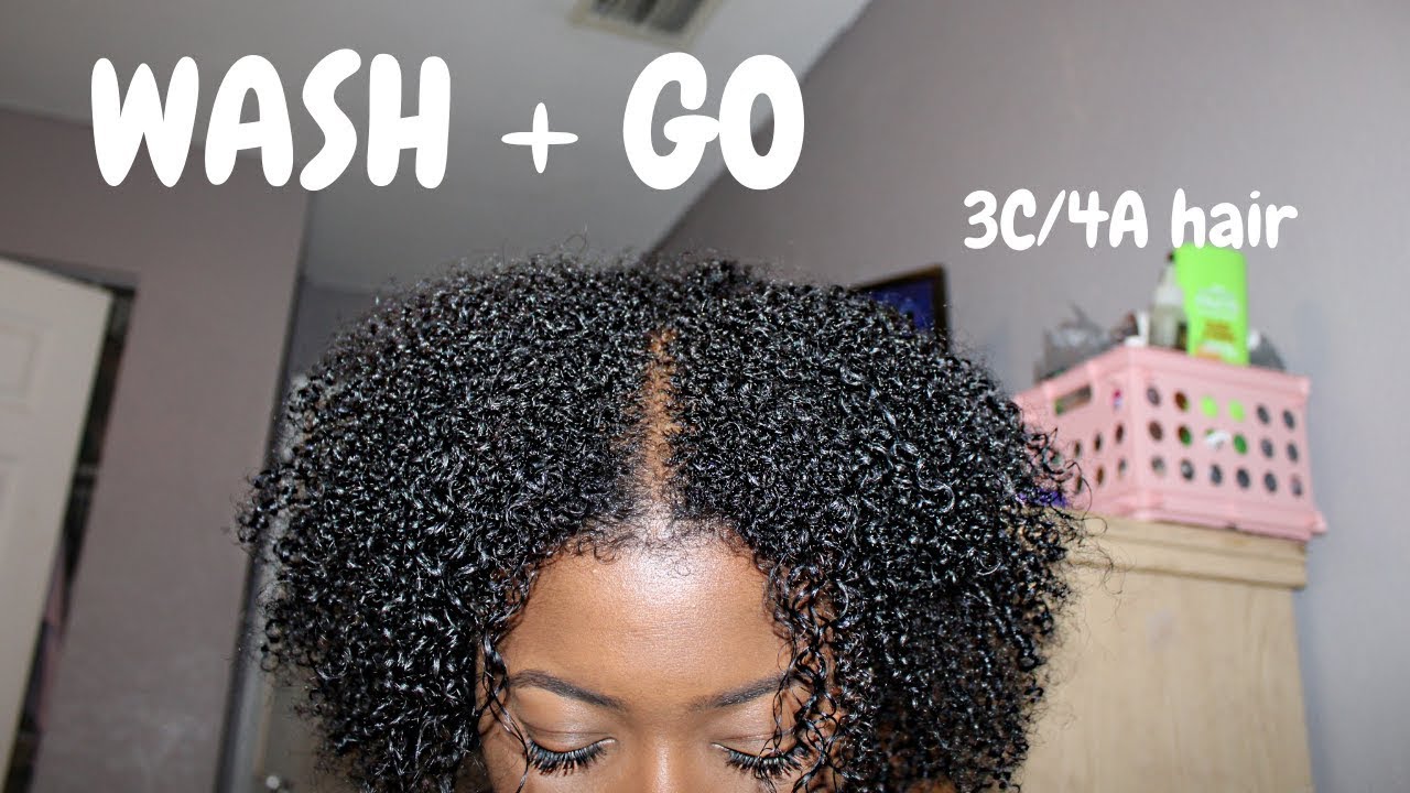 WASH AND GO ON 3C/4A CURLY FINE HAIR