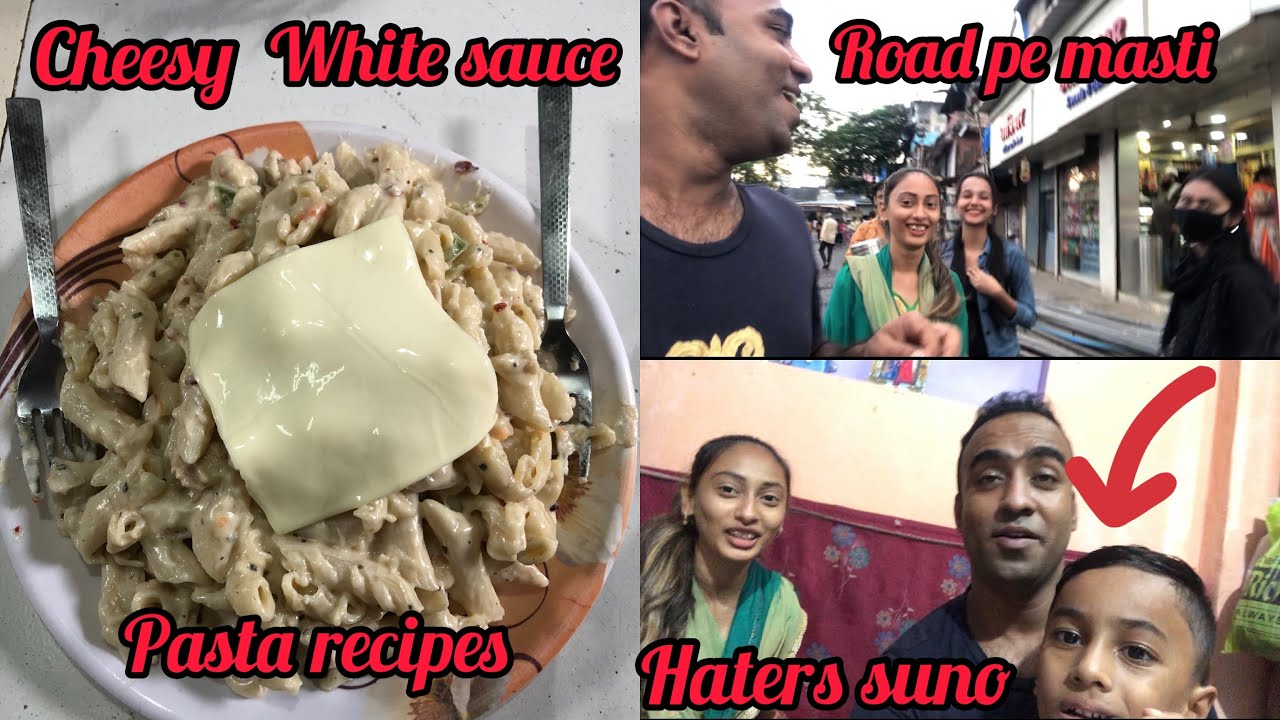 Aasifa ki Recipe Cheesy white souse pasta Umair ne kuch kaha Haters ki liye🤪 |Shafique Aasifa Vlogs