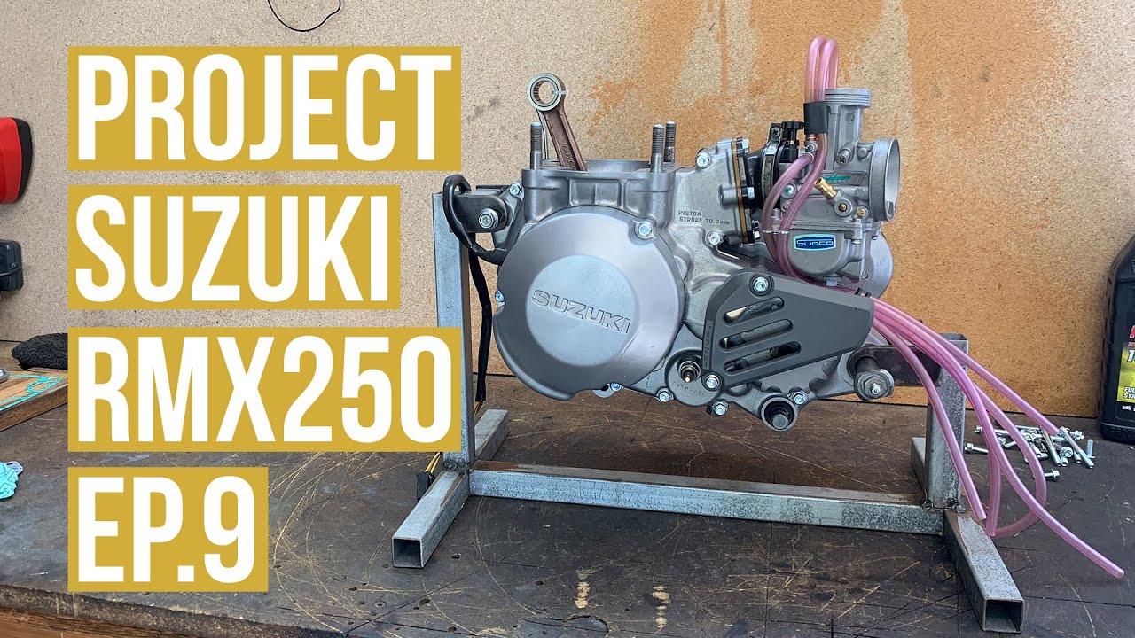 Suzuki RMX250 Rebuild Ep.9 (how to engine build part 2)