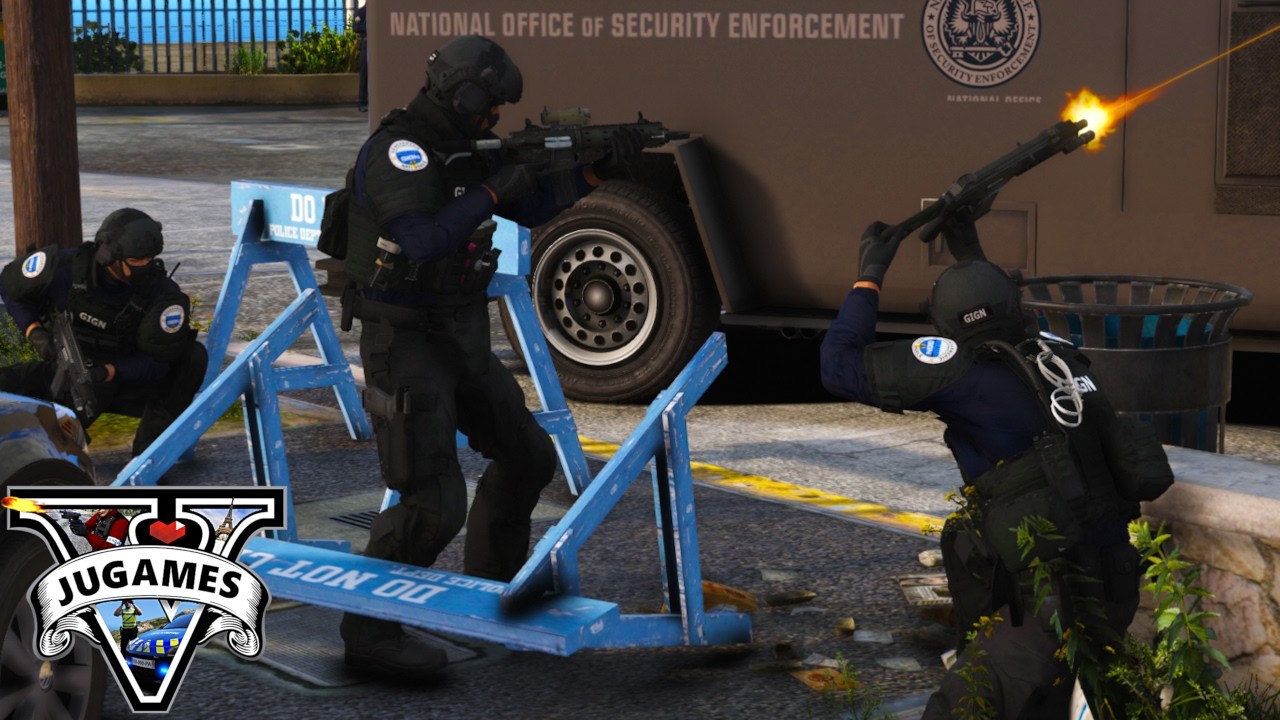 GIGN - PRISE D'OTAGE [GTA 5 LSPDFR]