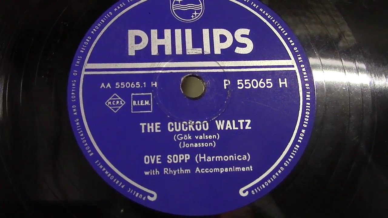 Ove Sopp (harmonica): The cuckoo waltz. (1956).