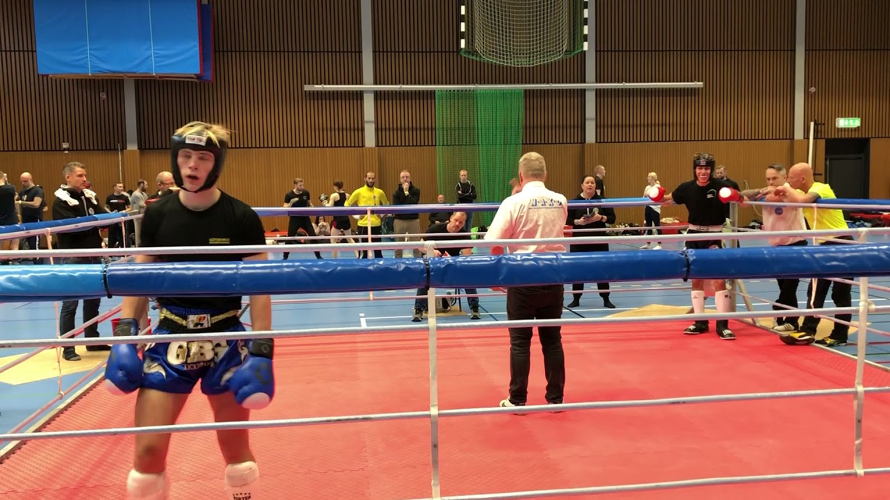 SM Kickboxning 2021. KL -74kg. Semifinal (2/3)