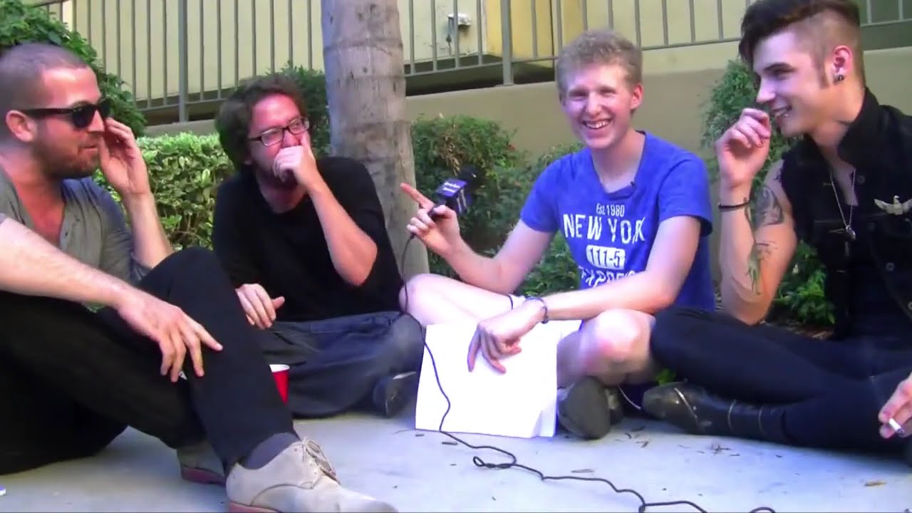 Black Veil Brides Interview #7 Andy Biersack Featuring Joe Flanders & Patrick Fogarty UNCUT 2014