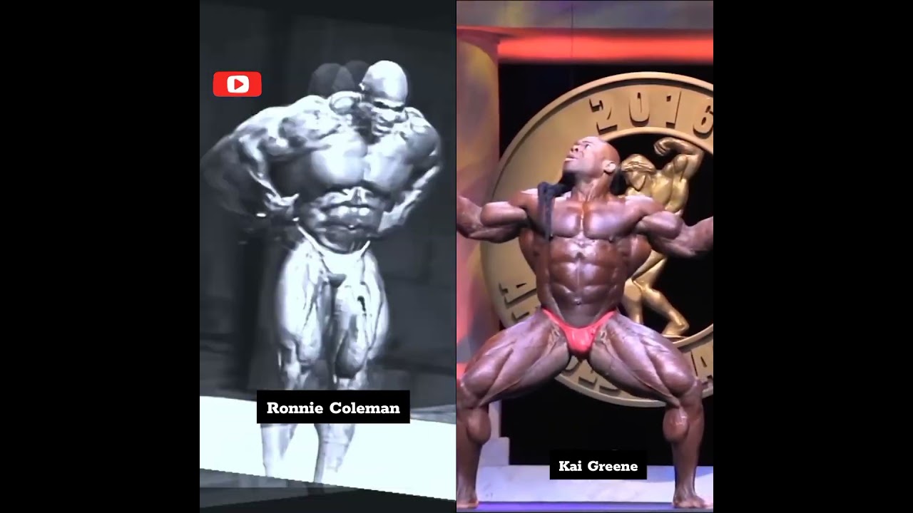 Ronnie Coleman VS/Kai Greene Who is the best?