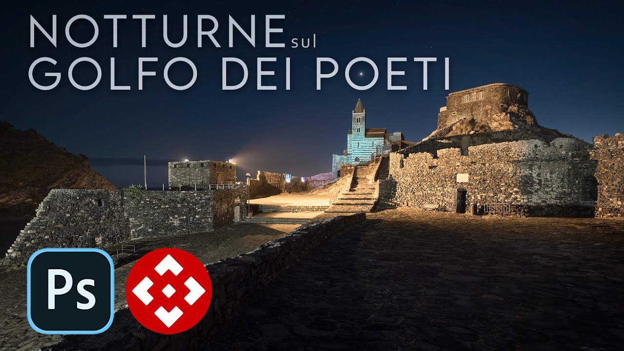 Fotografia NOTTURNA sul GOLFO DEI POETI | Dallo scatto alla post-produzione | Cityscape Notturno