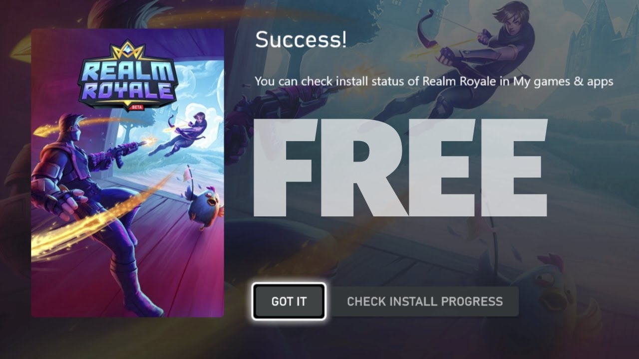 How to get Realm Royale Free on Xbox