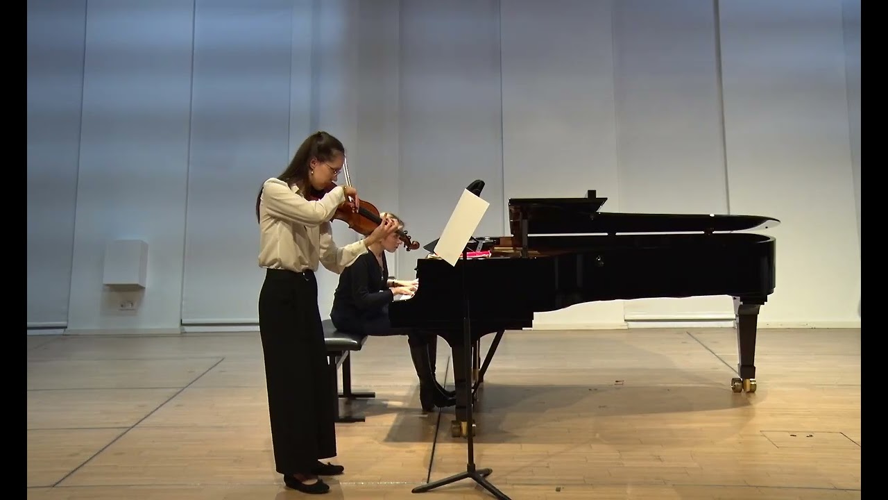 César Franck: Sonata for Violin and Piano - 3rd & 4th Movement