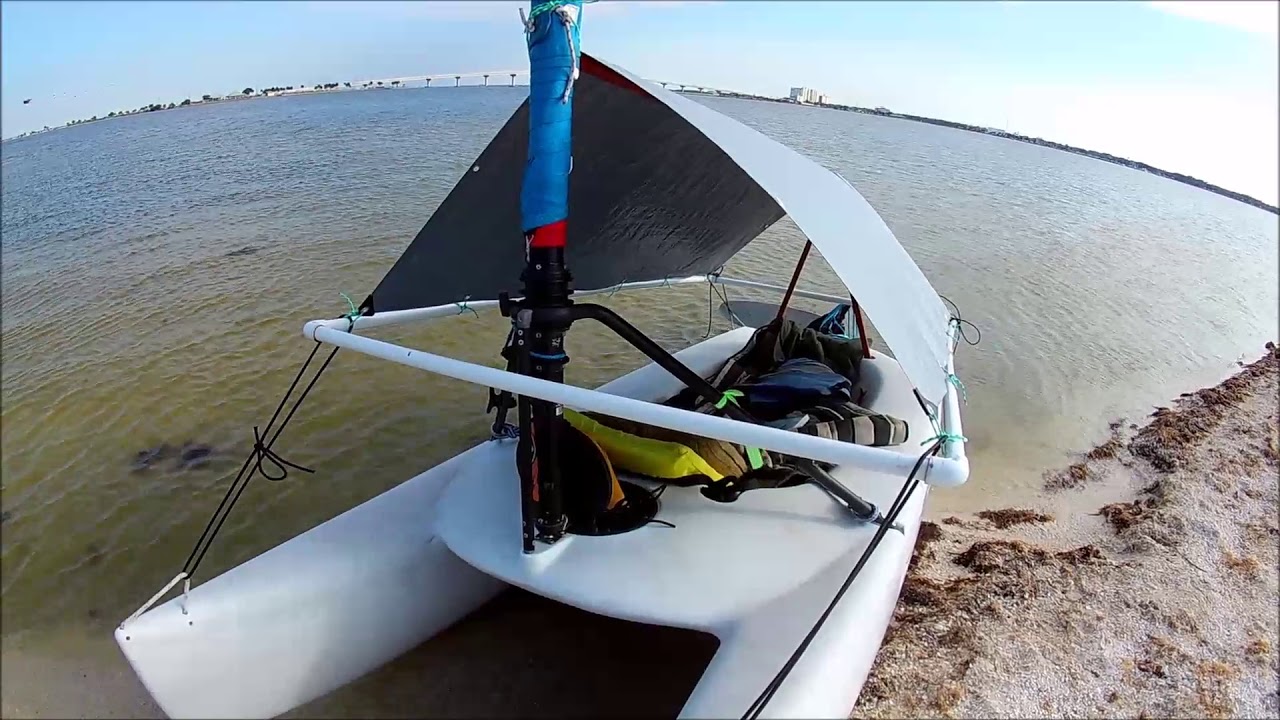 Homemade Hobie Bravo Canopy