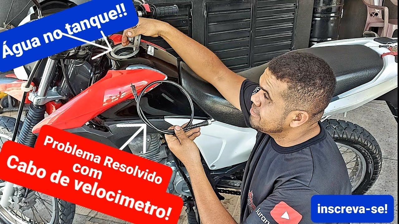 Bros 160 entrando água para dentro do tanque (RESPIRO ENTUPIDO)