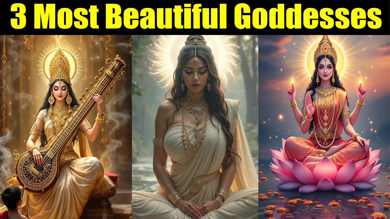 3 Most Beautiful Goddesses in Hindu Mythology