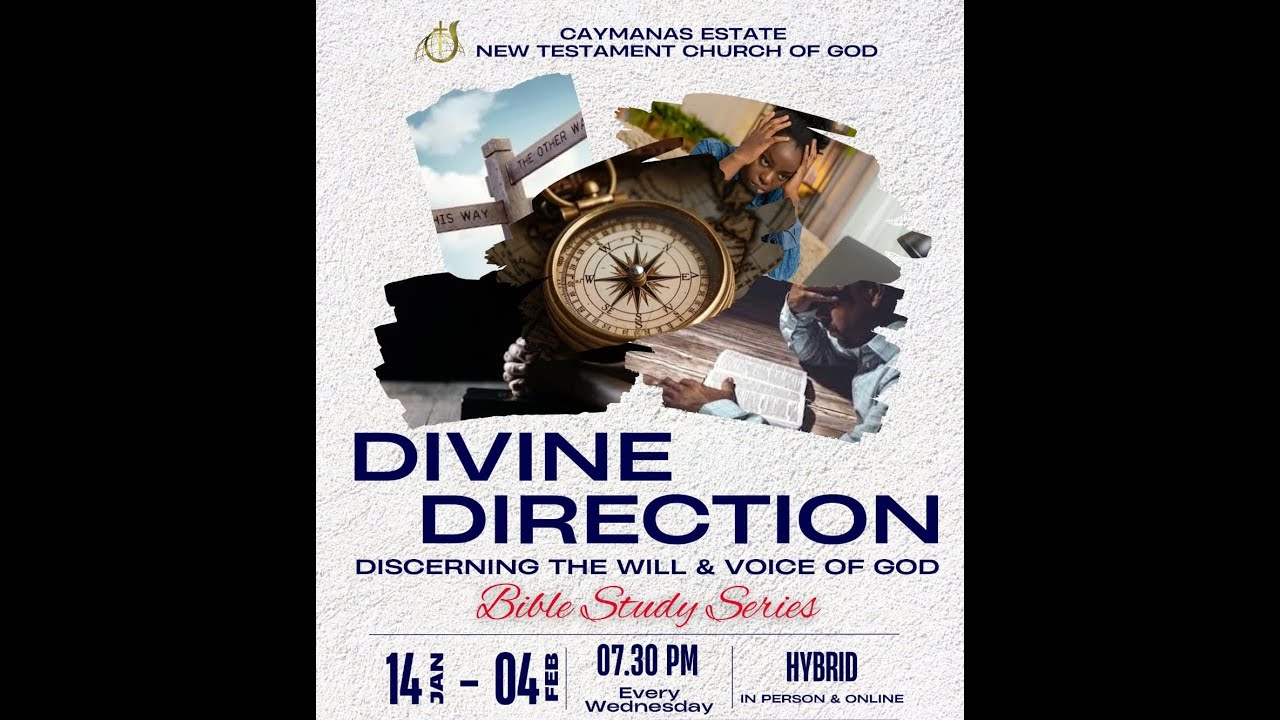 Weekly Bible Study|| January 21, 2026|| Discerning God's Voice|| Rev Monroe Wisdom Jnr