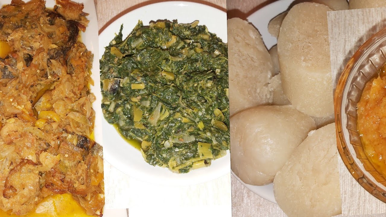 ELUBU YA EPINARD VERTS YAKOKALINGA + SPECIAL RECETTE DE MAKAYABU & KWANGA EBONGISELI LIBALA