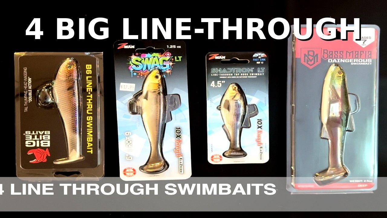 Four Big Swimbaits — Unboxed