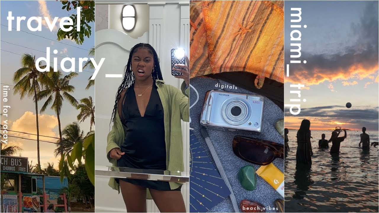 travel diary_ a chaotic girls trip to miami 🌴 (we were stranded...)